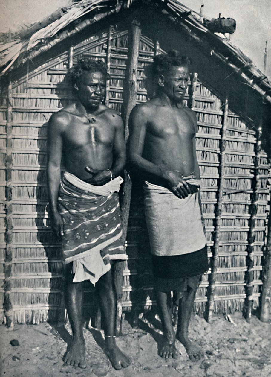 Tipos Sakalava de Menabe, Madagascar Ocidental, 1912 de Unbekannt