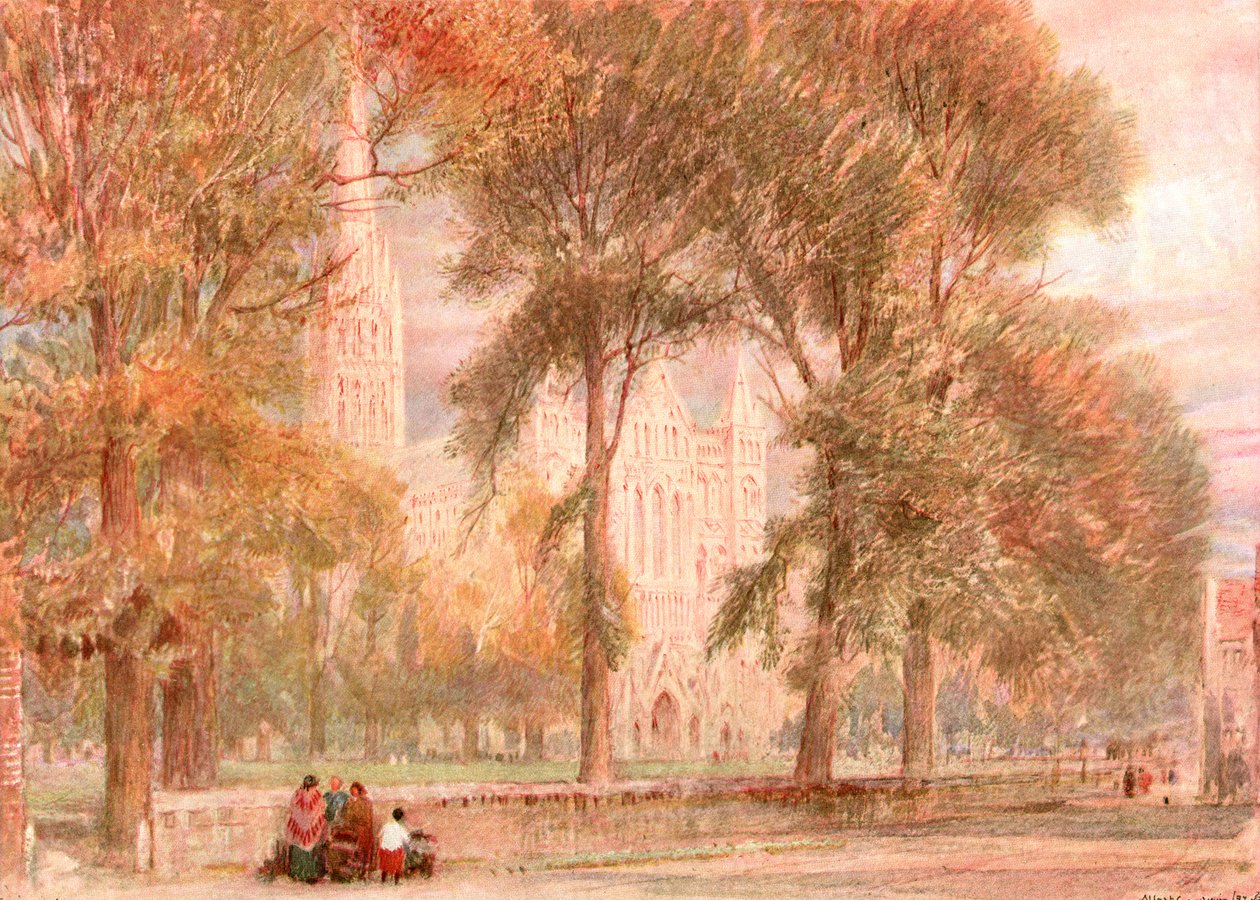 Salisbury Close, 1897, c1900. de Unbekannt