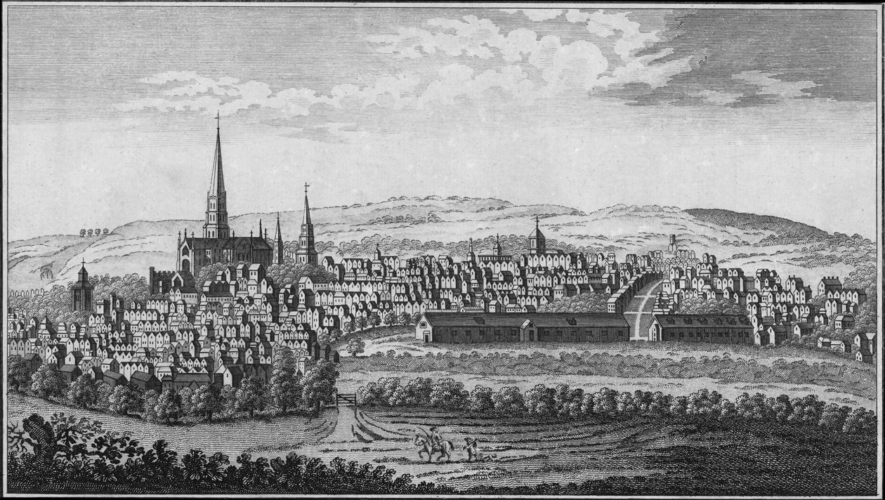 Salisbury, Wiltshire, meados do século XVIII. de Unbekannt