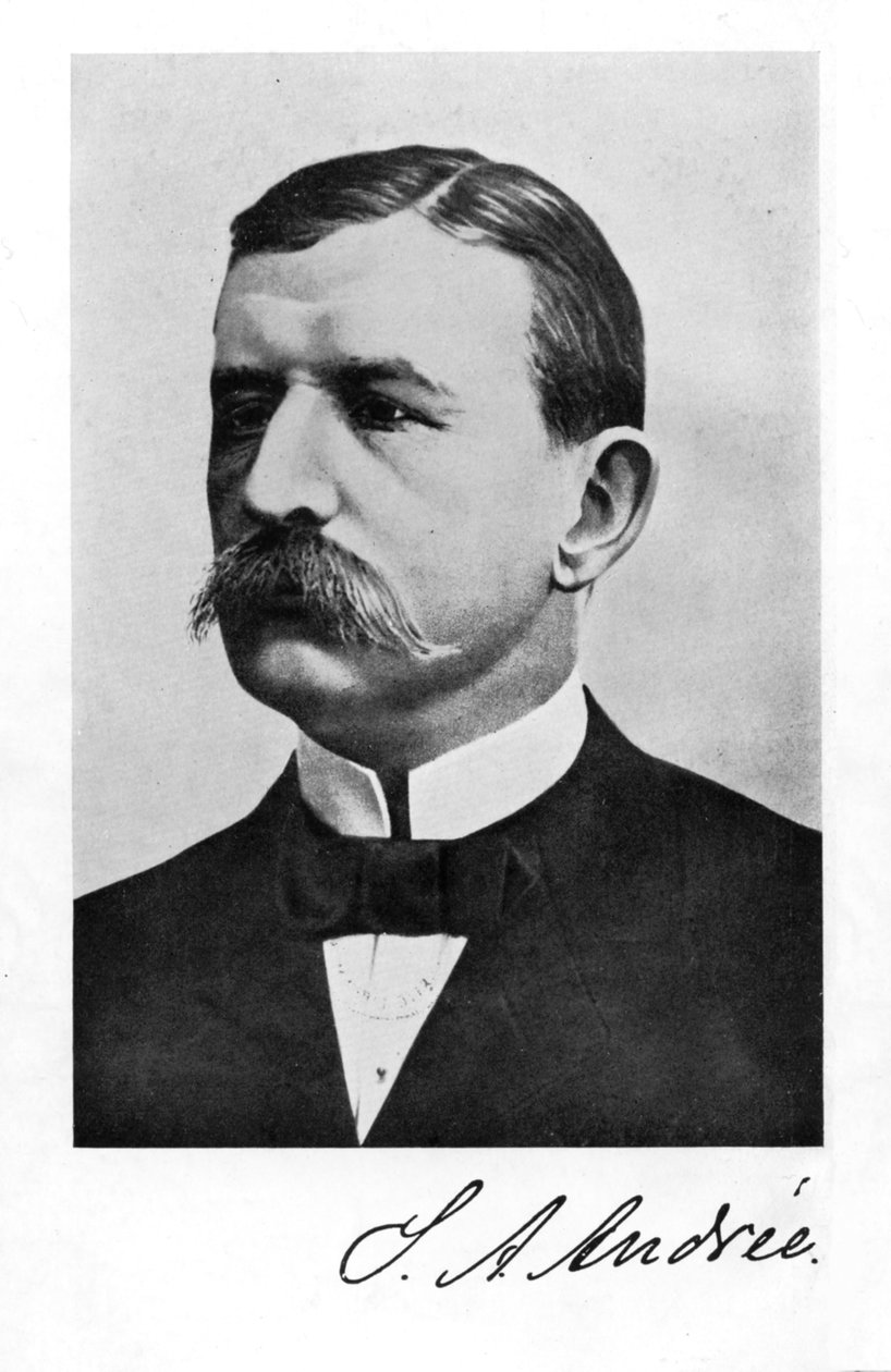 Salomon August Andree, engenheiro e aeronauta sueco, 1931