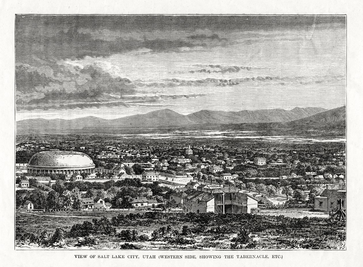 Salt Lake City, Utah, EUA, 1877 de Unbekannt