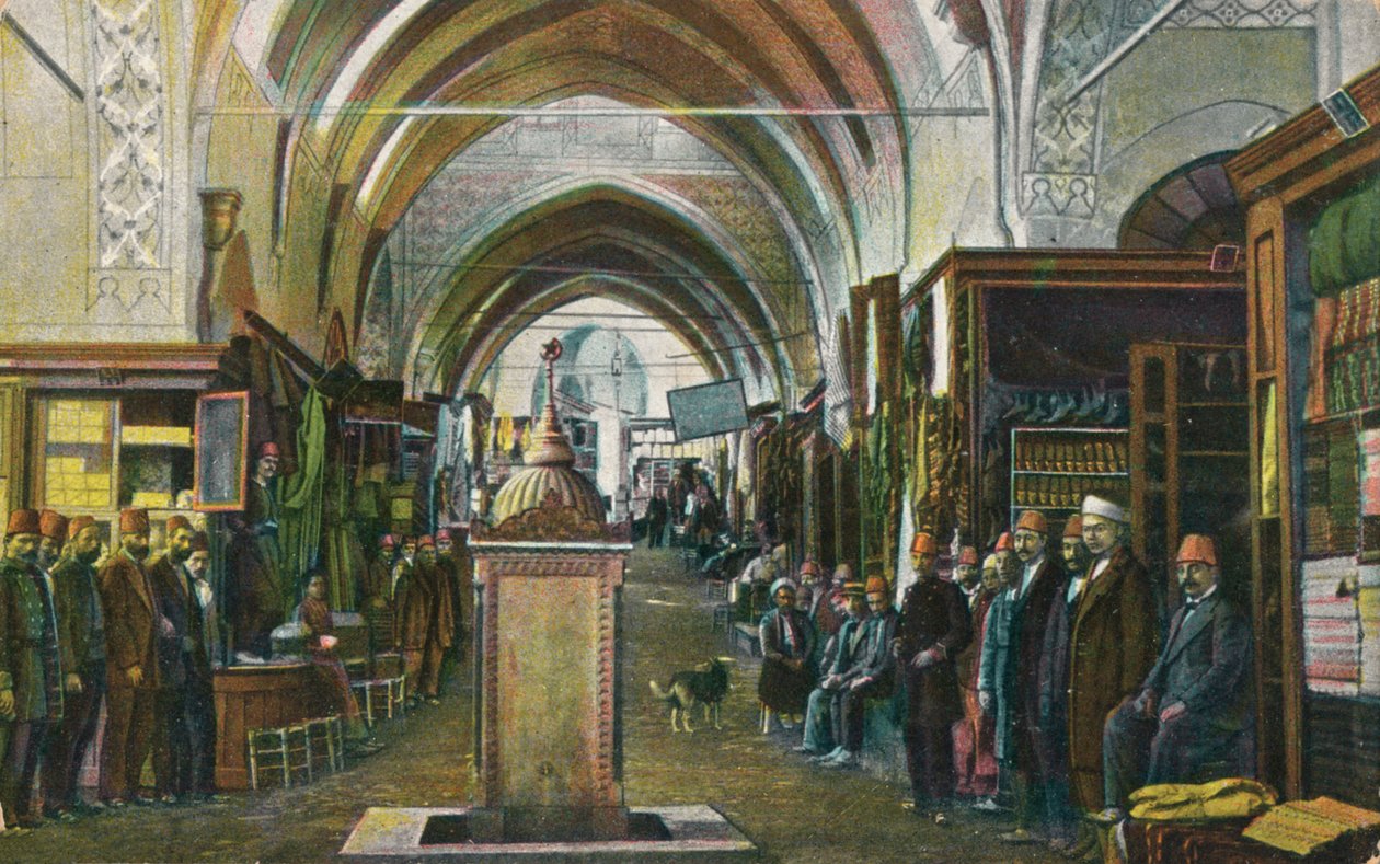 Salvação de Constantinopla - O Grande Bazar, c1900. de Unbekannt