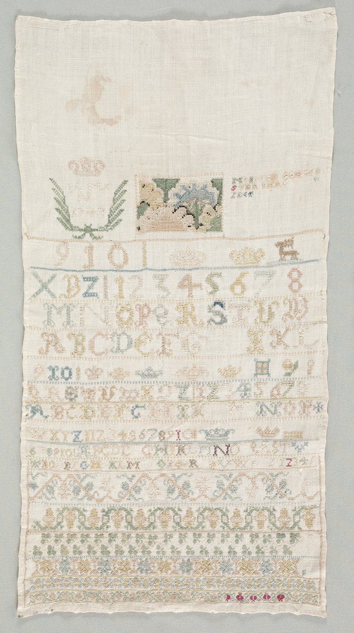 Sampler, 1742. de Unbekannt