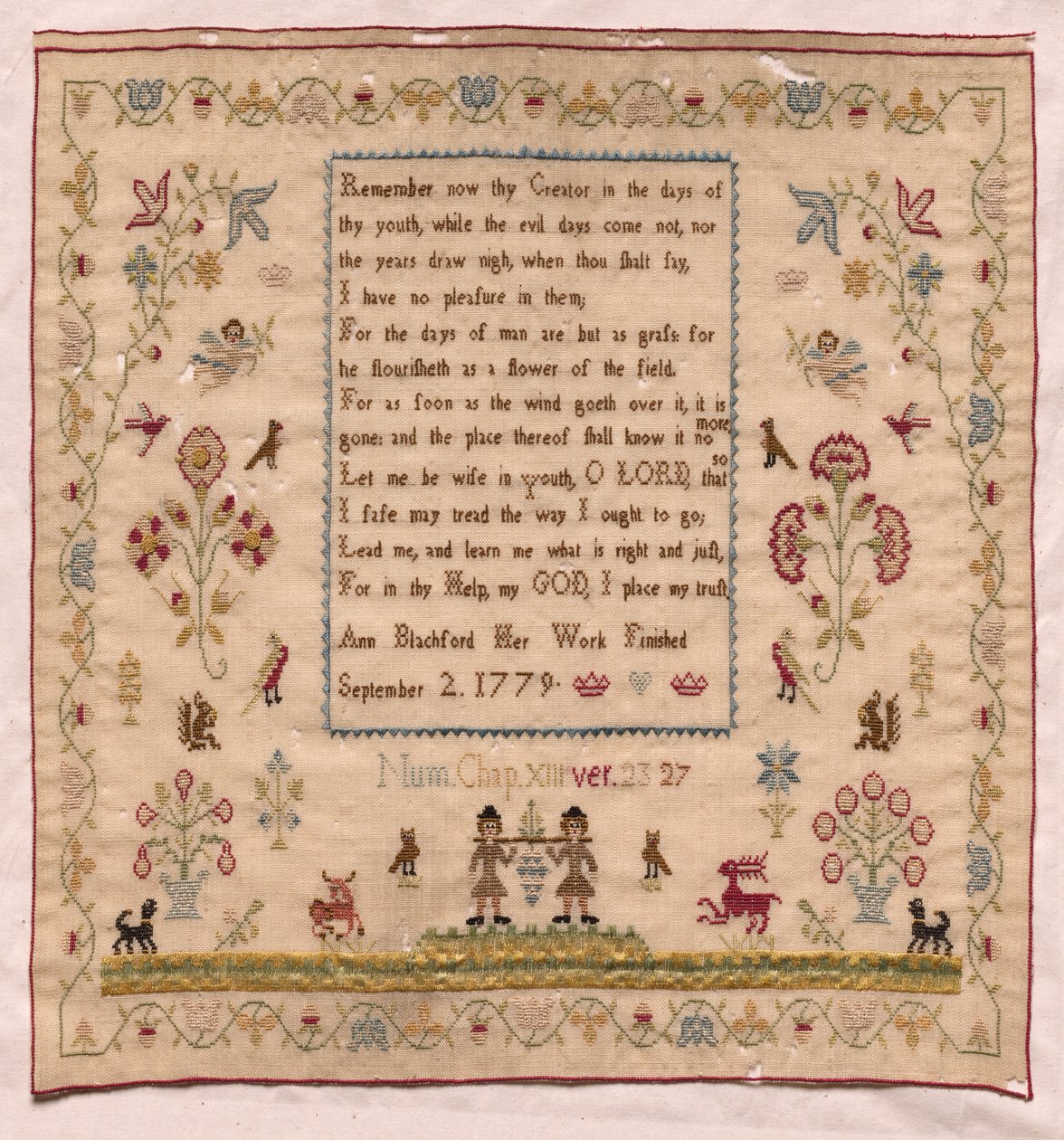 Sampler, 1779. de Unbekannt