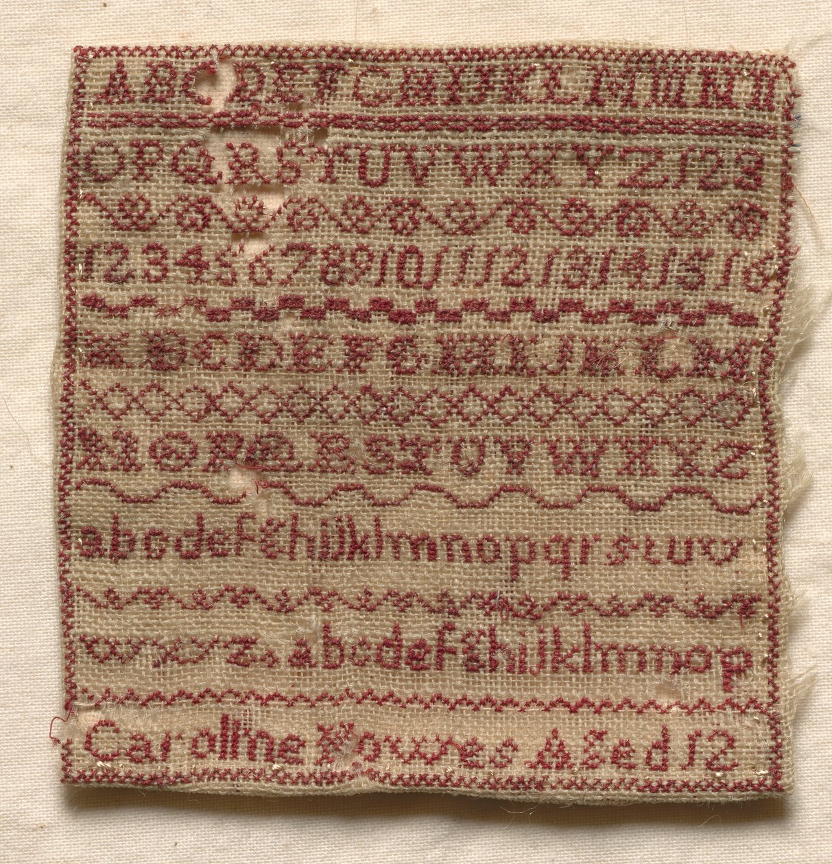 Sampler, 1800. de Unbekannt