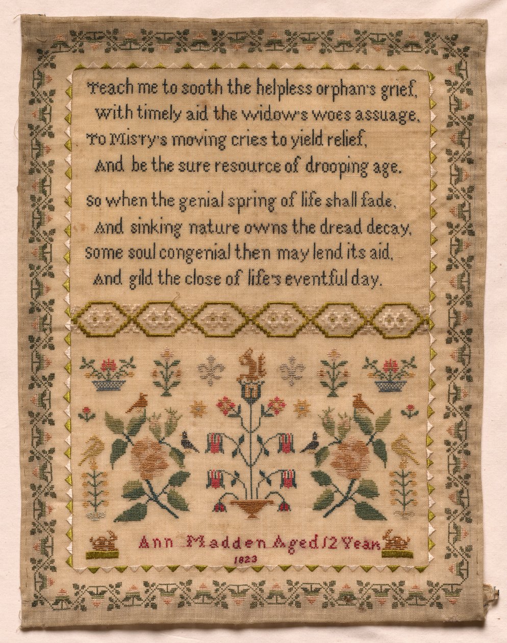 Sampler, 1823. de Unbekannt