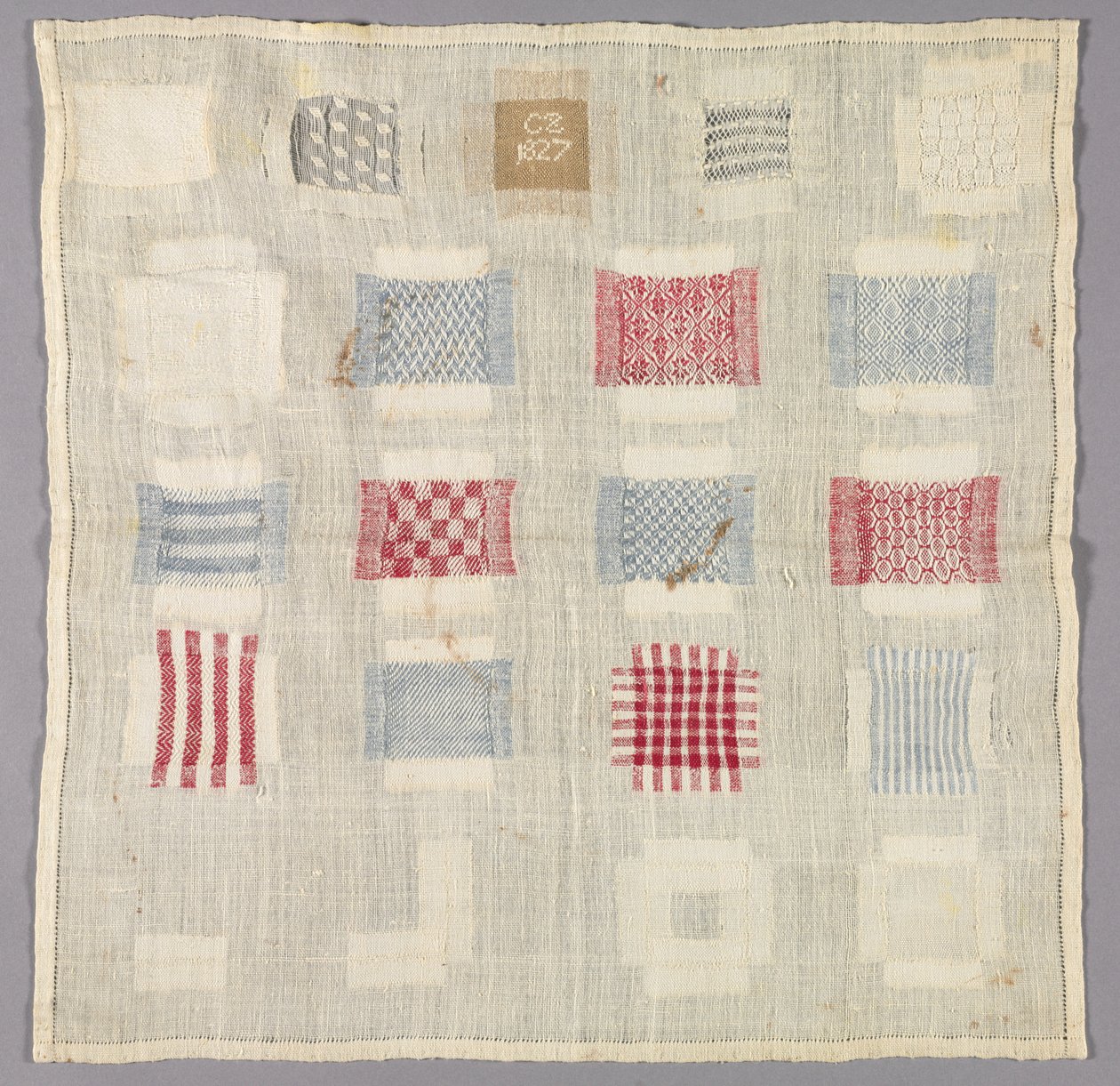 Sampler, 1827. de Unbekannt