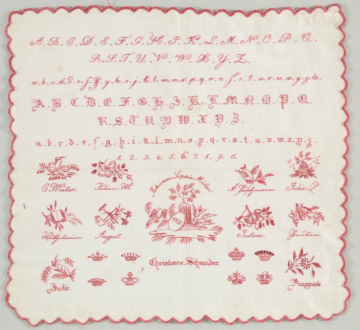 Sampler, 1831. de Unbekannt