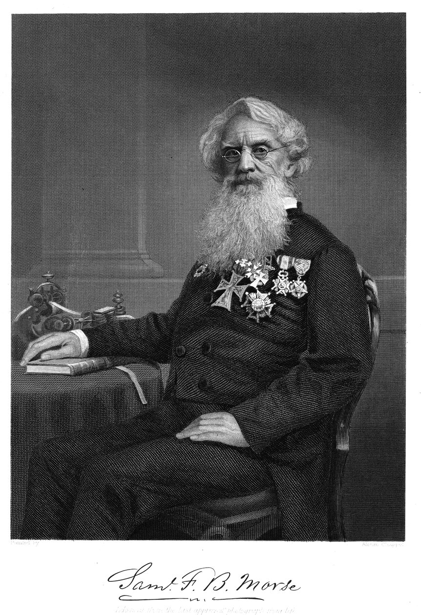 Samuel Finley Breese Morse, artista e inventor americano, 1872 de Unbekannt