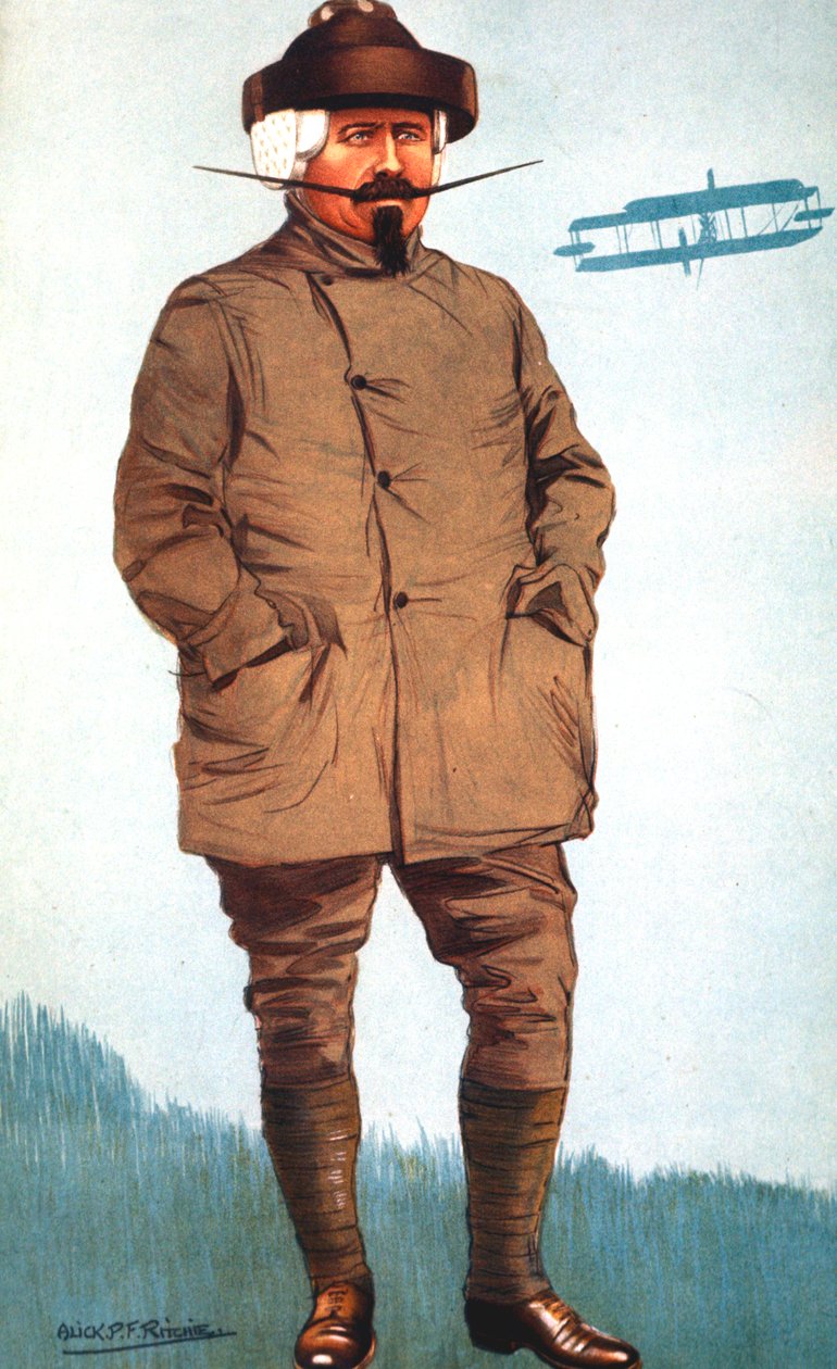 Samuel Franklin Cody 1862-1913, pioneiro da aviação britânica nascido na América de Unbekannt