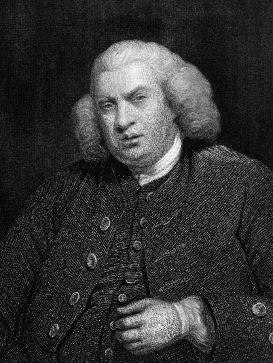 Samuel Johnson, crítico literário, poeta, ensaísta, biógrafo, século XIX de Unbekannt