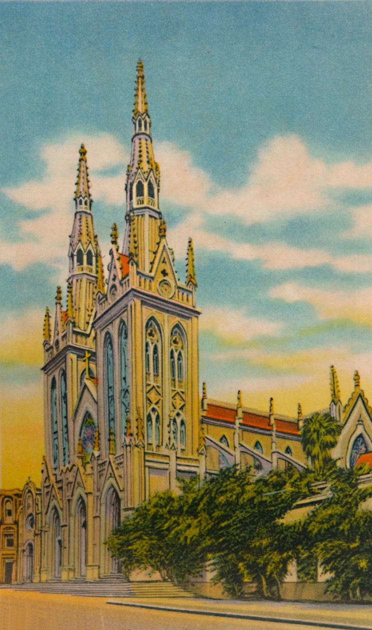 Igreja de San Roque, Barranquilla, c1940s de Unbekannt