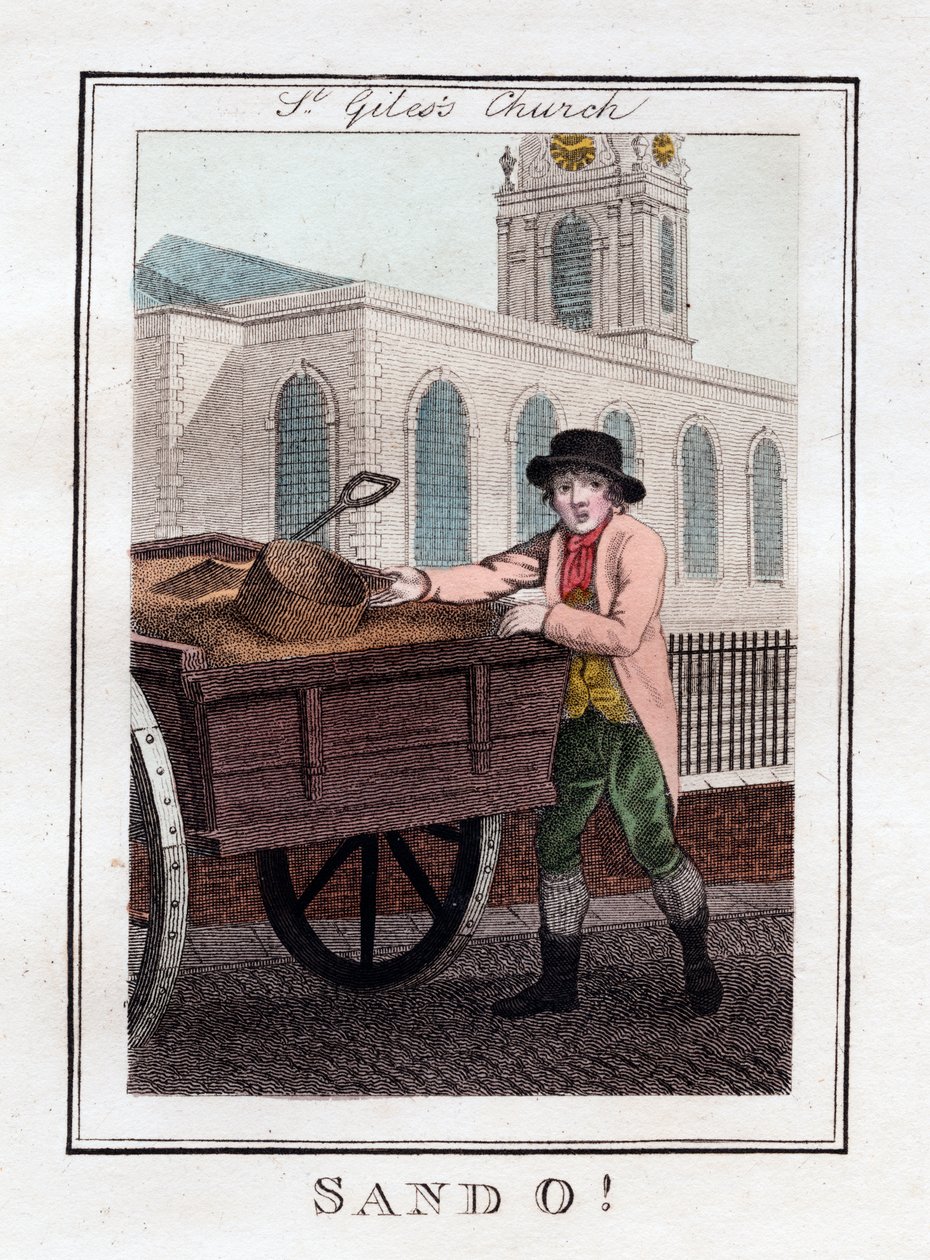Sand O, Igreja St Giless, Londres, 1805 de Unbekannt