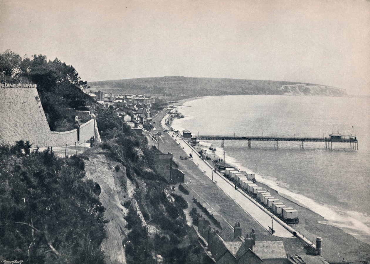 Sandown - dos penhascos, 1895 de Unbekannt