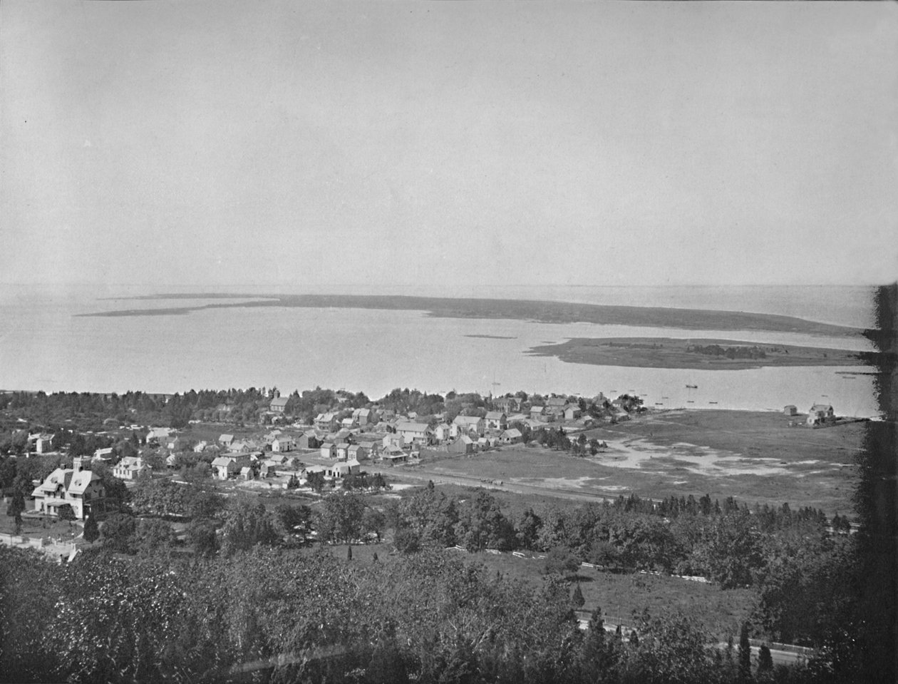 Sandy Hook, de Highland Light, Nova Jersey, c1897. de Unbekannt