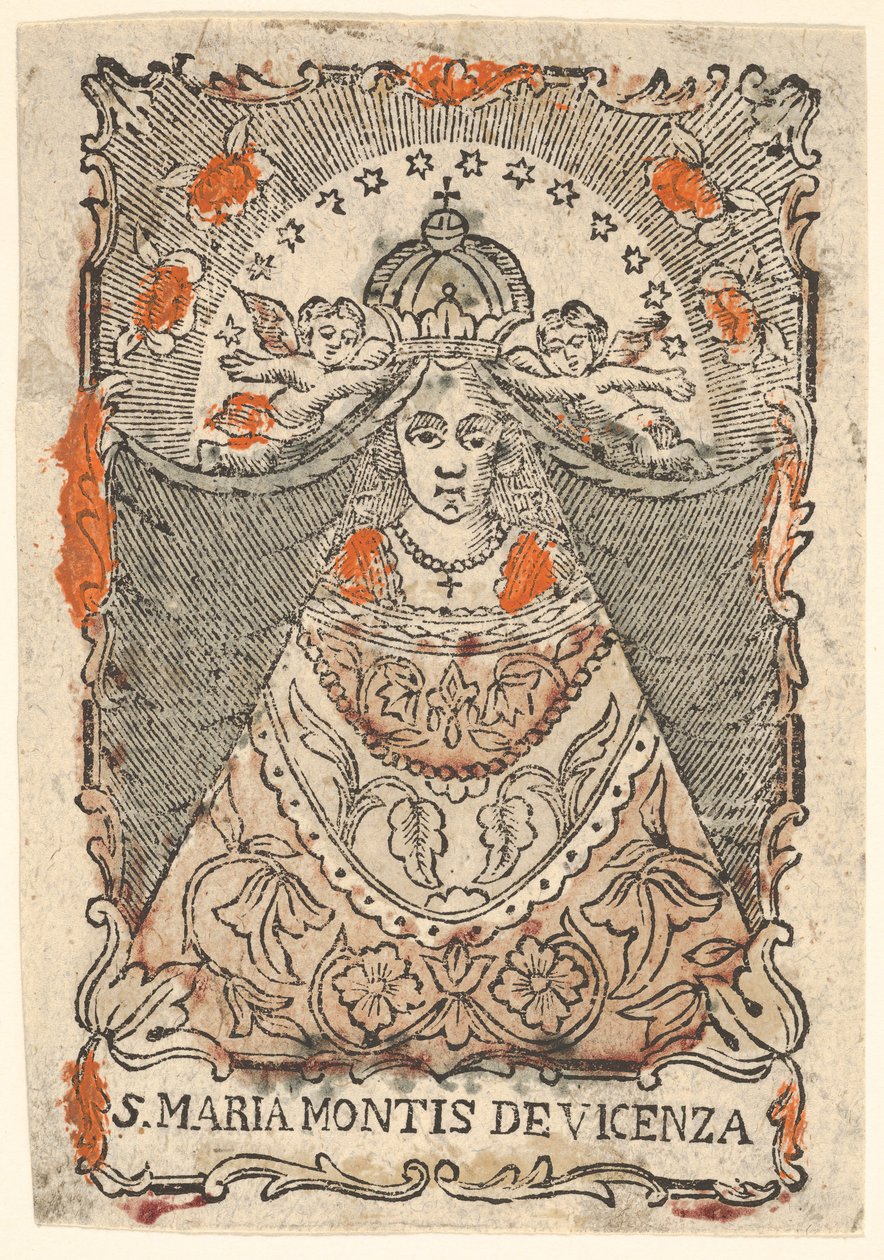 Santa Maria Montis de Vicenza. de Unbekannt