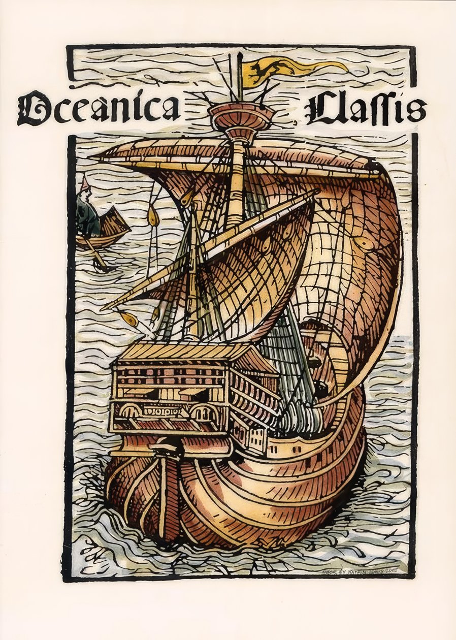 Santa Maria - de: Carta de Colombo de Unbekannt