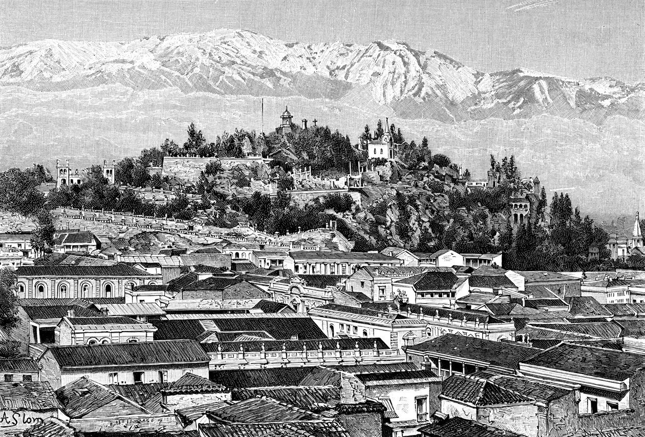 Santiago, Chile, 1895 de Unbekannt