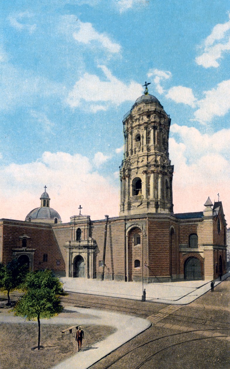 Igreja e Mosteiro de Santo Domingo, Lima, Peru, início do século XX de Unbekannt