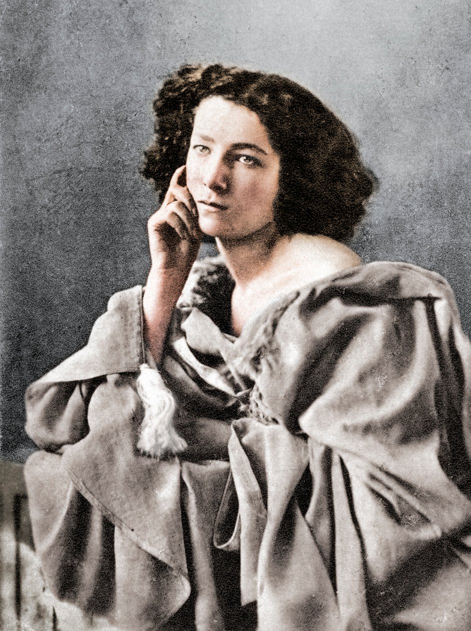 Sarah Bernhardt, atriz francesa, 1869 de Unbekannt