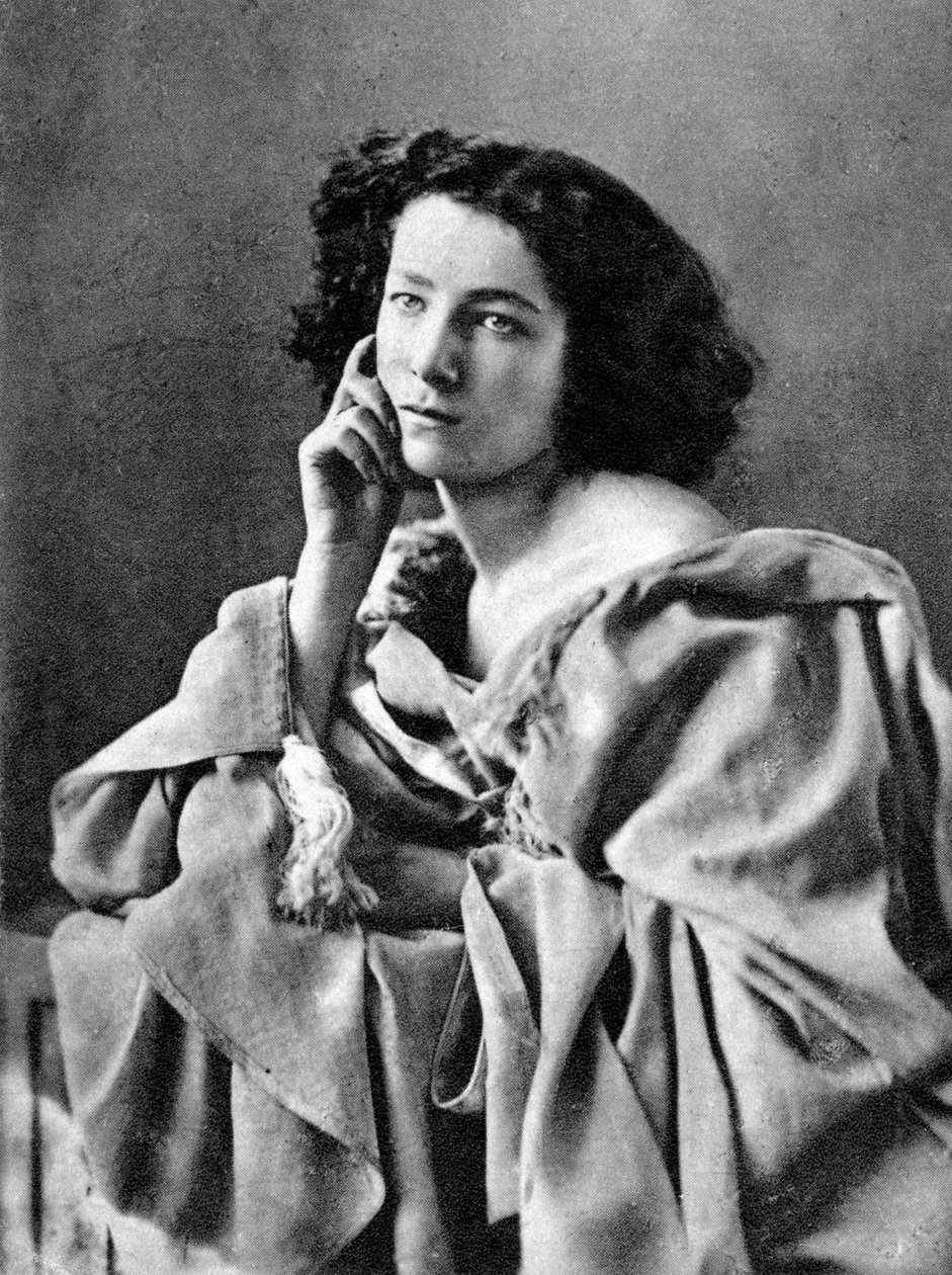 Sarah Bernhardt, atriz francesa, 1869 de Unbekannt