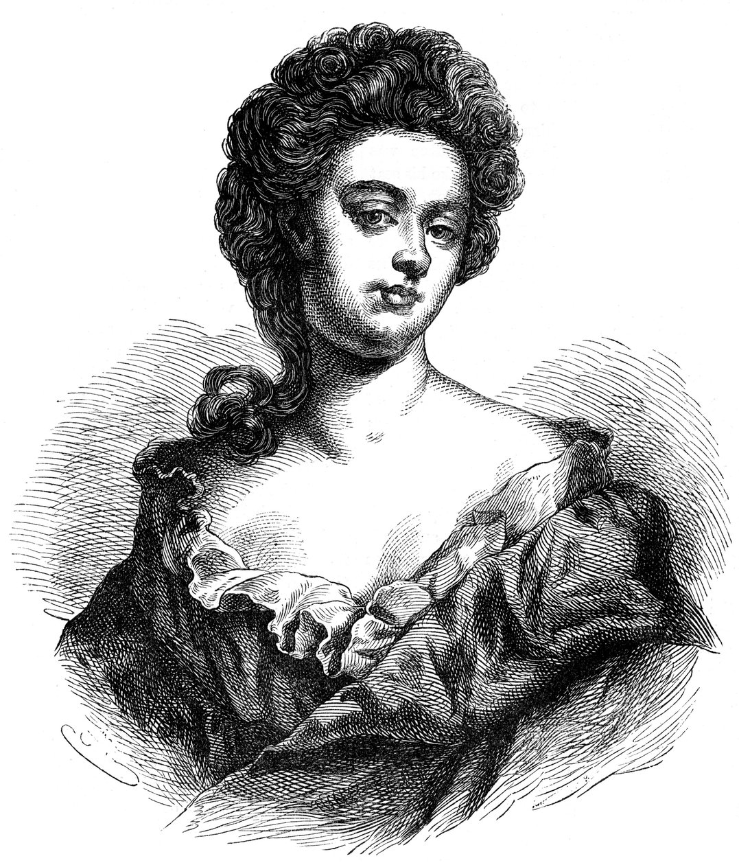Sarah Churchill, Duquesa de Marlborough 1660-1744, século XVIII século XIX de Unbekannt
