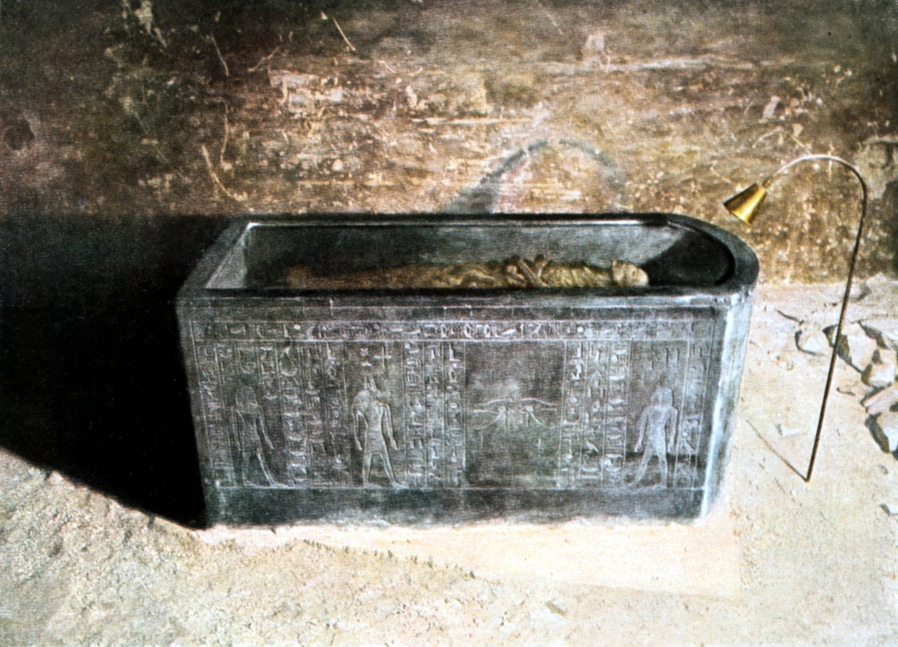 Sarcófago de Amenhotep II, Egito Antigo, 18a dinastia, 1400 aC de Unbekannt