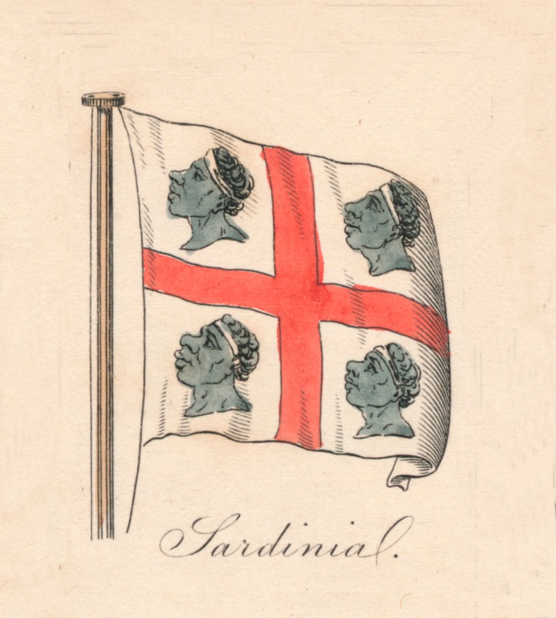 Sardenha, 1838 de Unbekannt