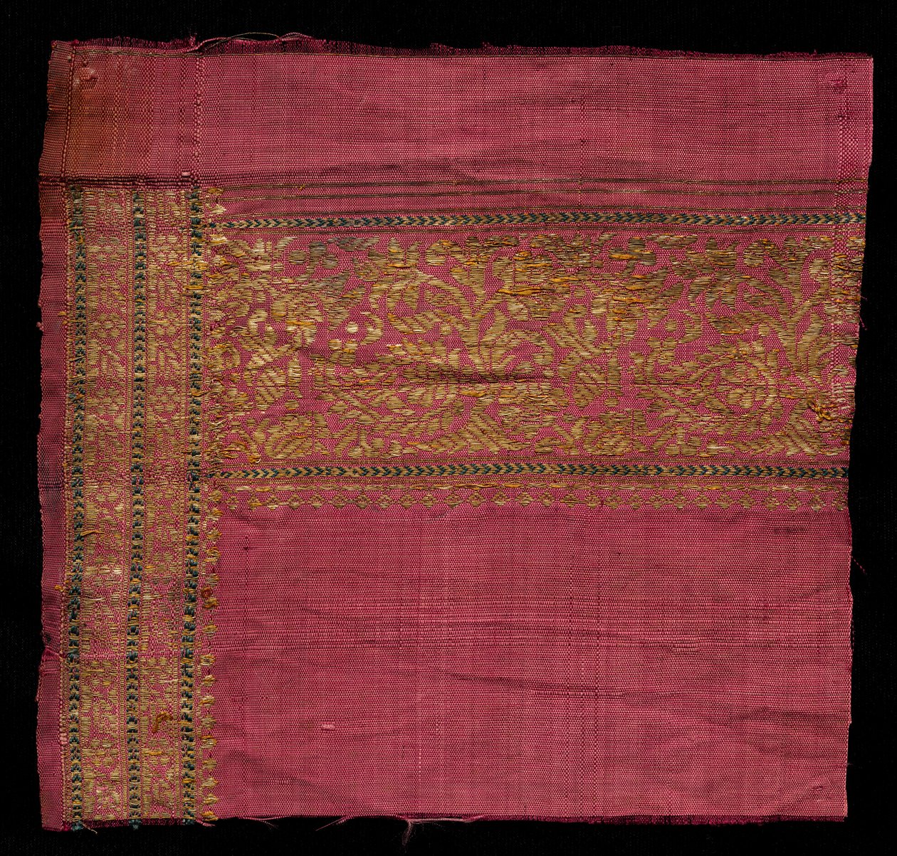 Fragmento de sari, 1800s. de Unbekannt