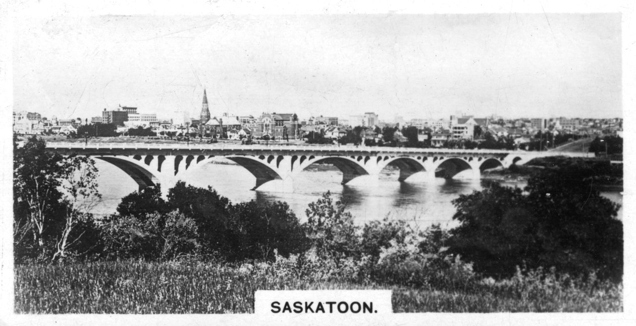 Saskatoon, Saskatchewan central, Canadá, c1920s de Unbekannt