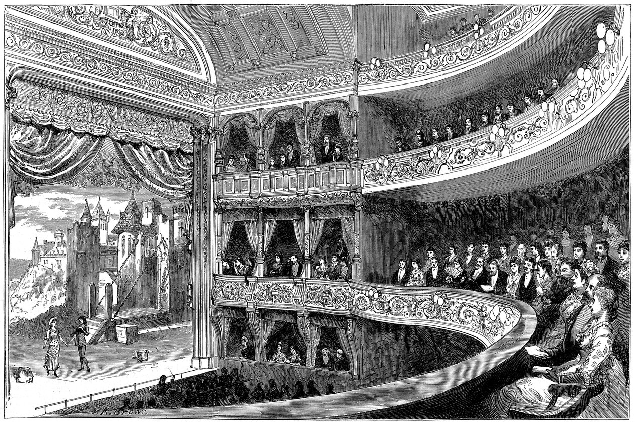 Teatro Savoy, Londres, 1881 de Unbekannt