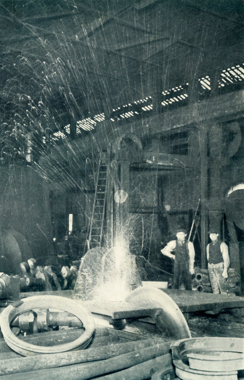 Serrar aço frio, 1922. de Unbekannt