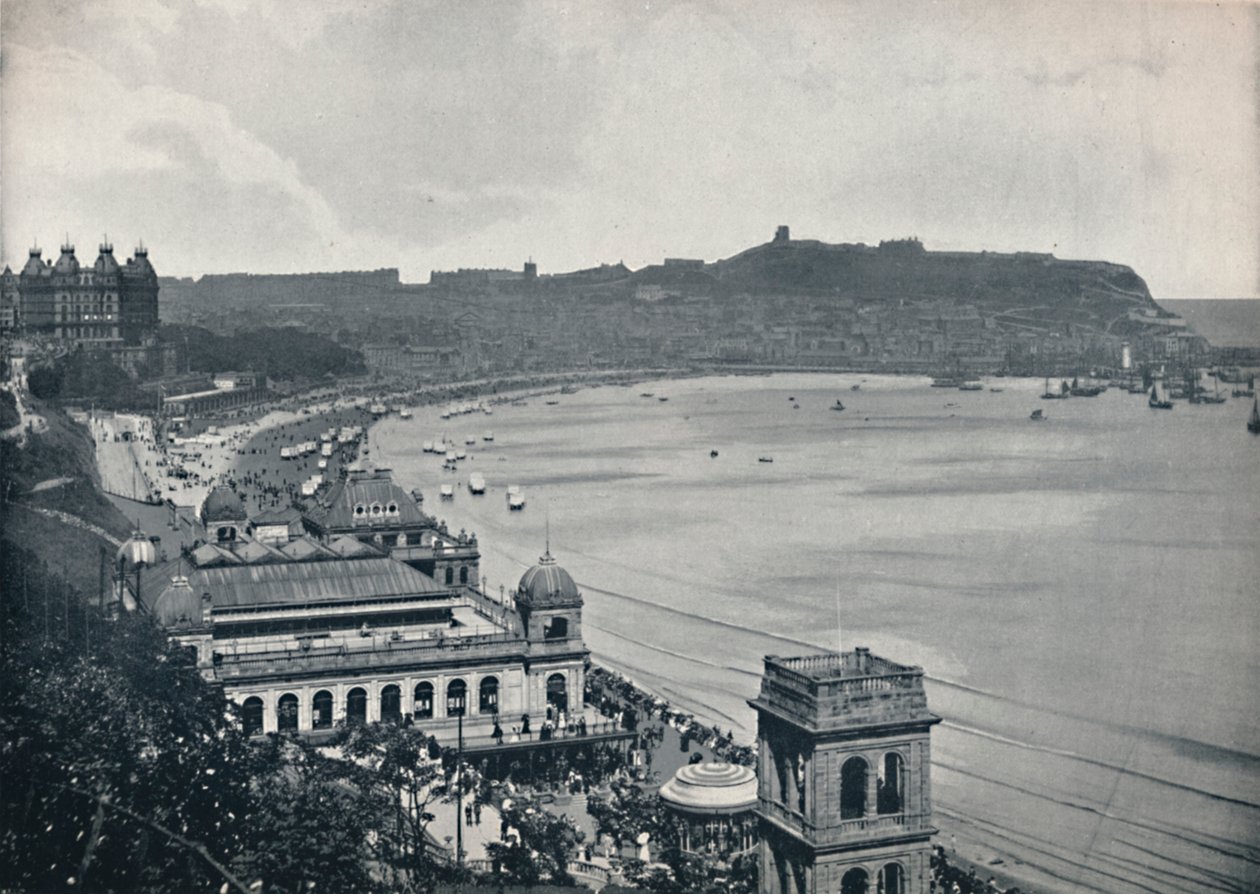 Scarborough - Vista Geral da Baía Sul, 1895 de Unbekannt