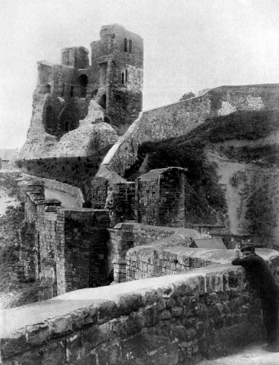 Castelo de Scarborough, North Yorkshire, Inglaterra, 1924-1926 de Unbekannt