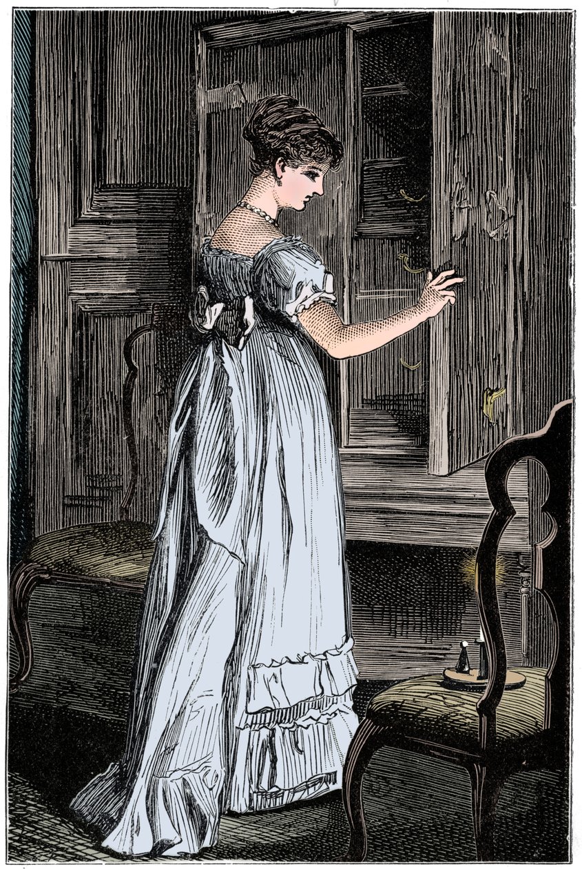 Cena da abadia de Jane Austens Northanger de Unbekannt