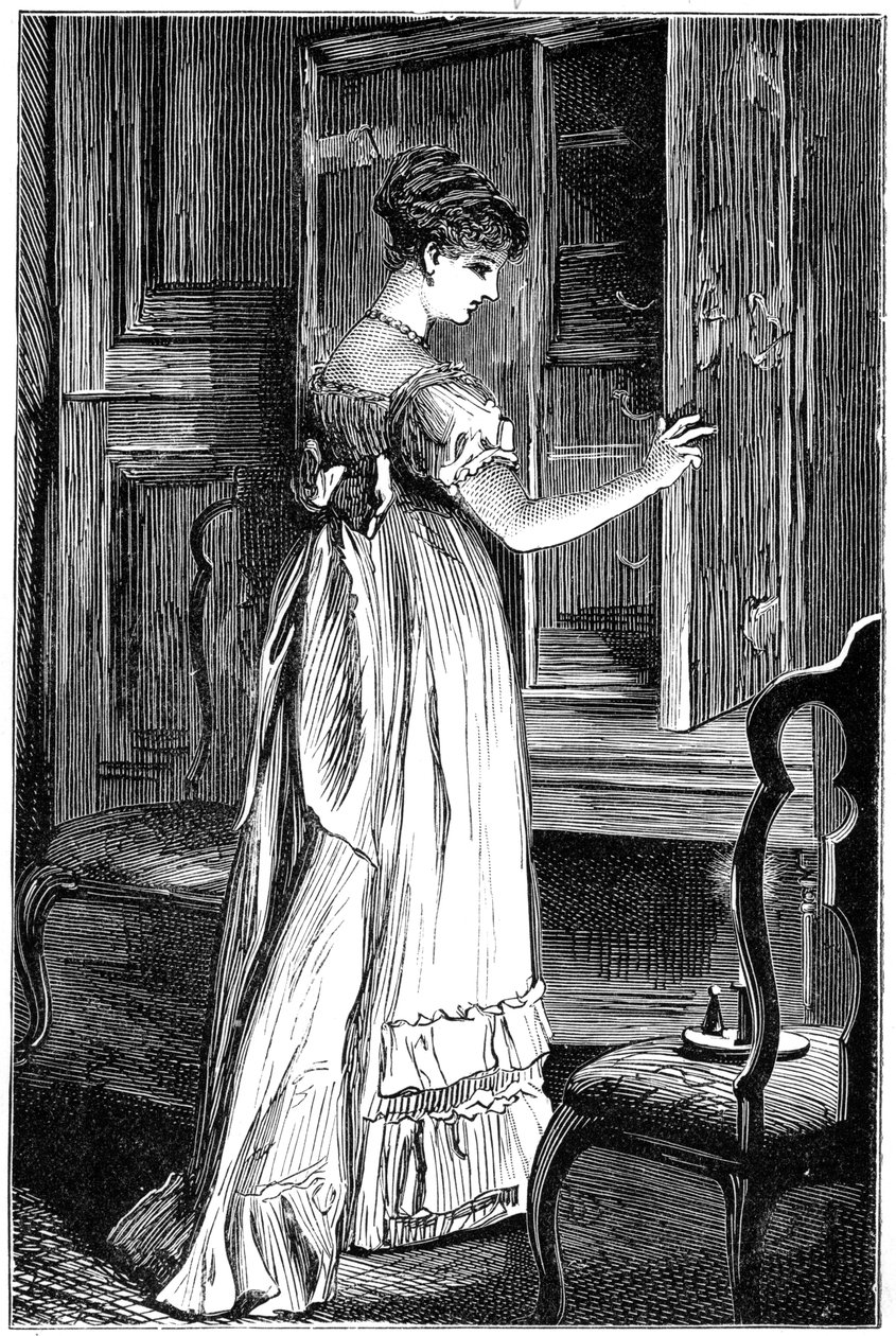 Cena da abadia de Jane Austens Northanger de Unbekannt
