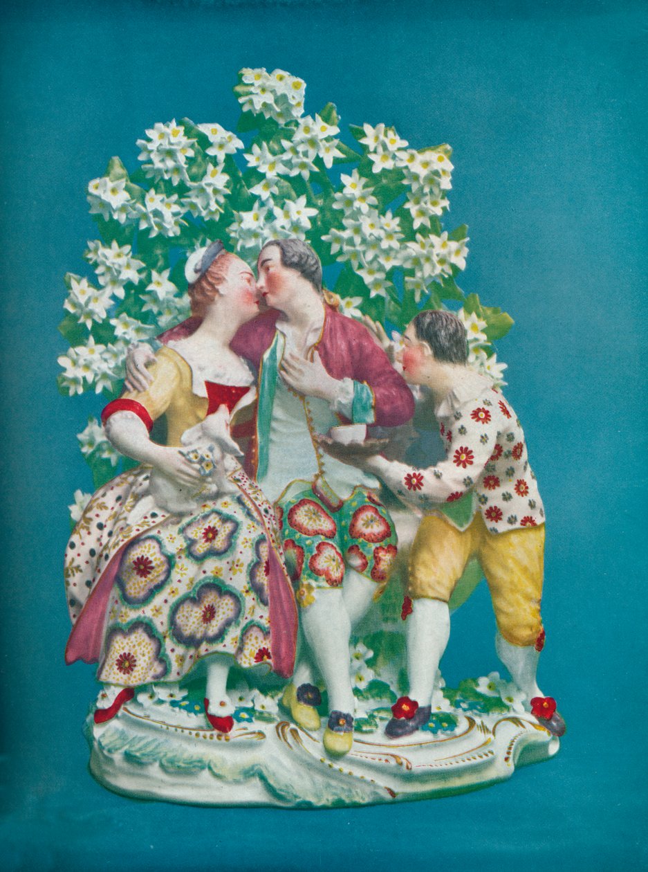Cena da comédia italiana, c1770 de Unbekannt
