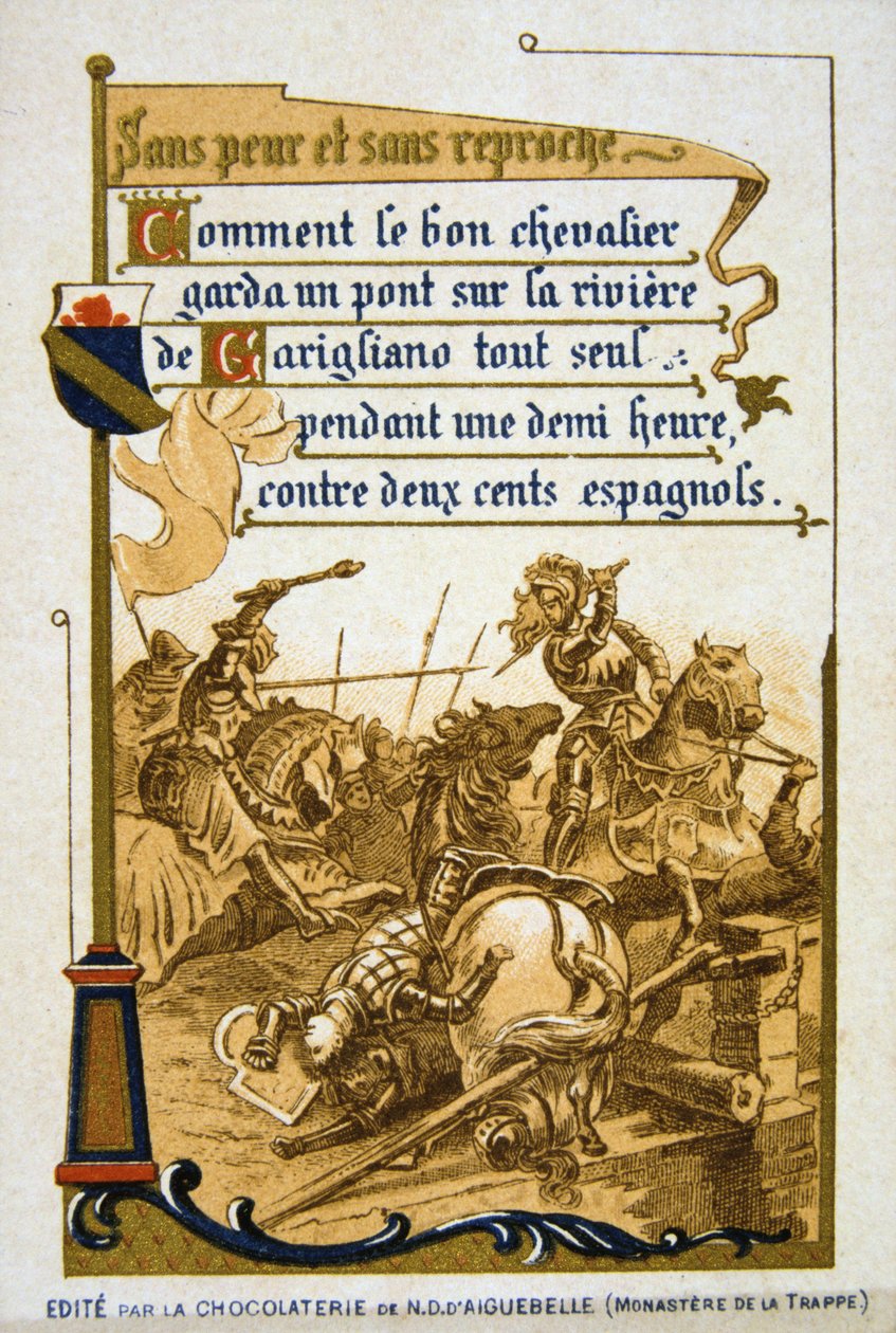 Cena da vida de Bertrand du Guesclin, século XIX de Unbekannt
