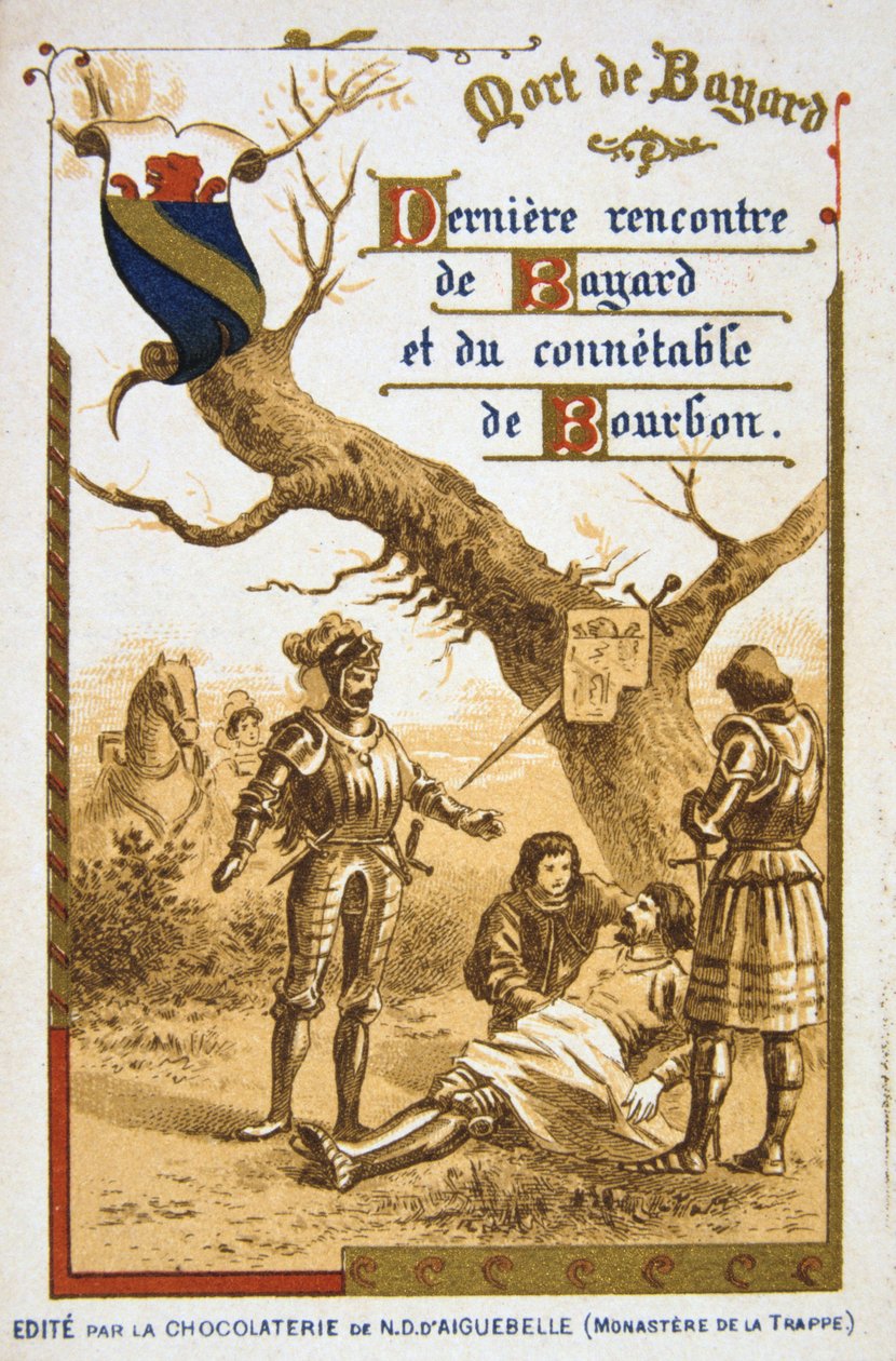 Cena da vida de Bertrand du Guesclin, século XIX de Unbekannt