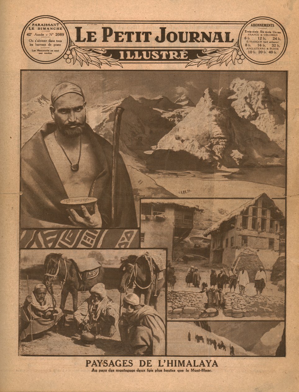 Cenas no Himalaia, 1931. de Unbekannt