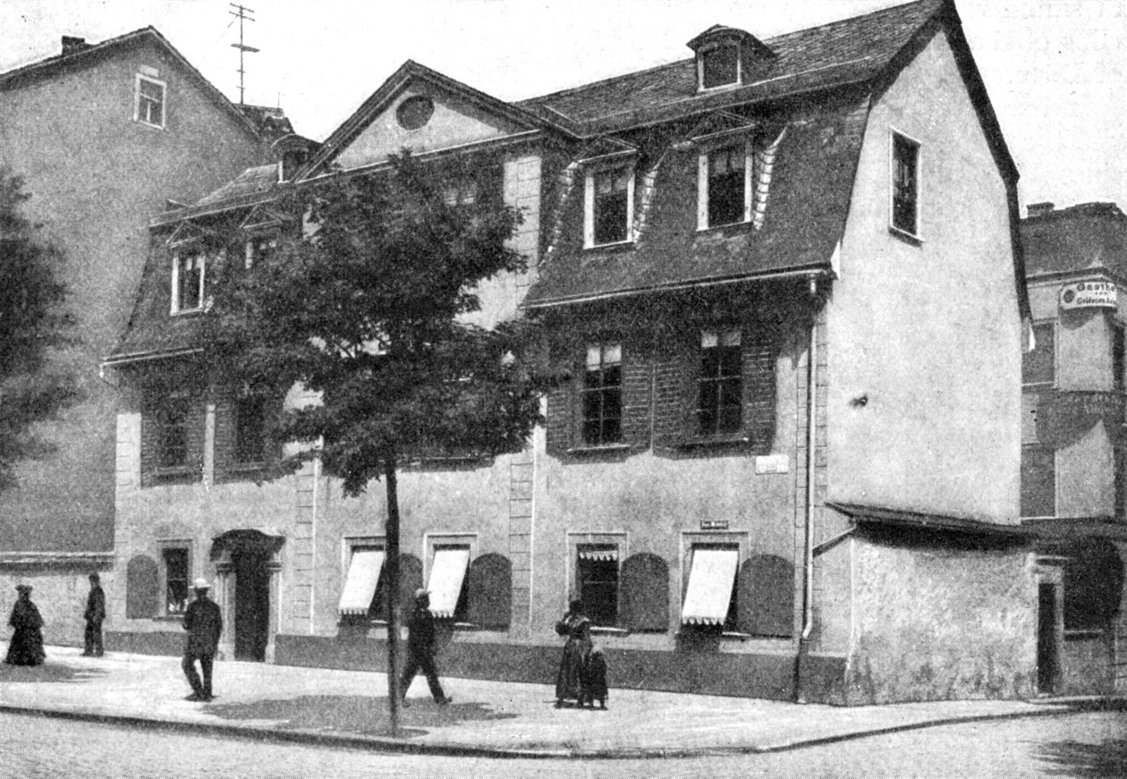 Casa de Schillers, Atenas alemã, Alemanha, 1922 de Unbekannt