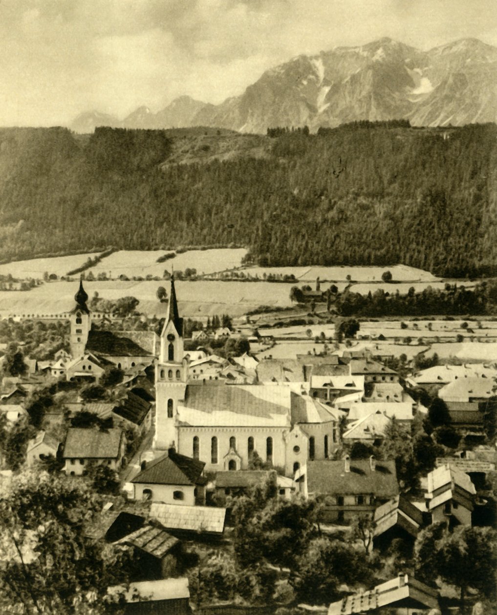 Schladming, Styria, Áustria, c1935. de Unbekannt