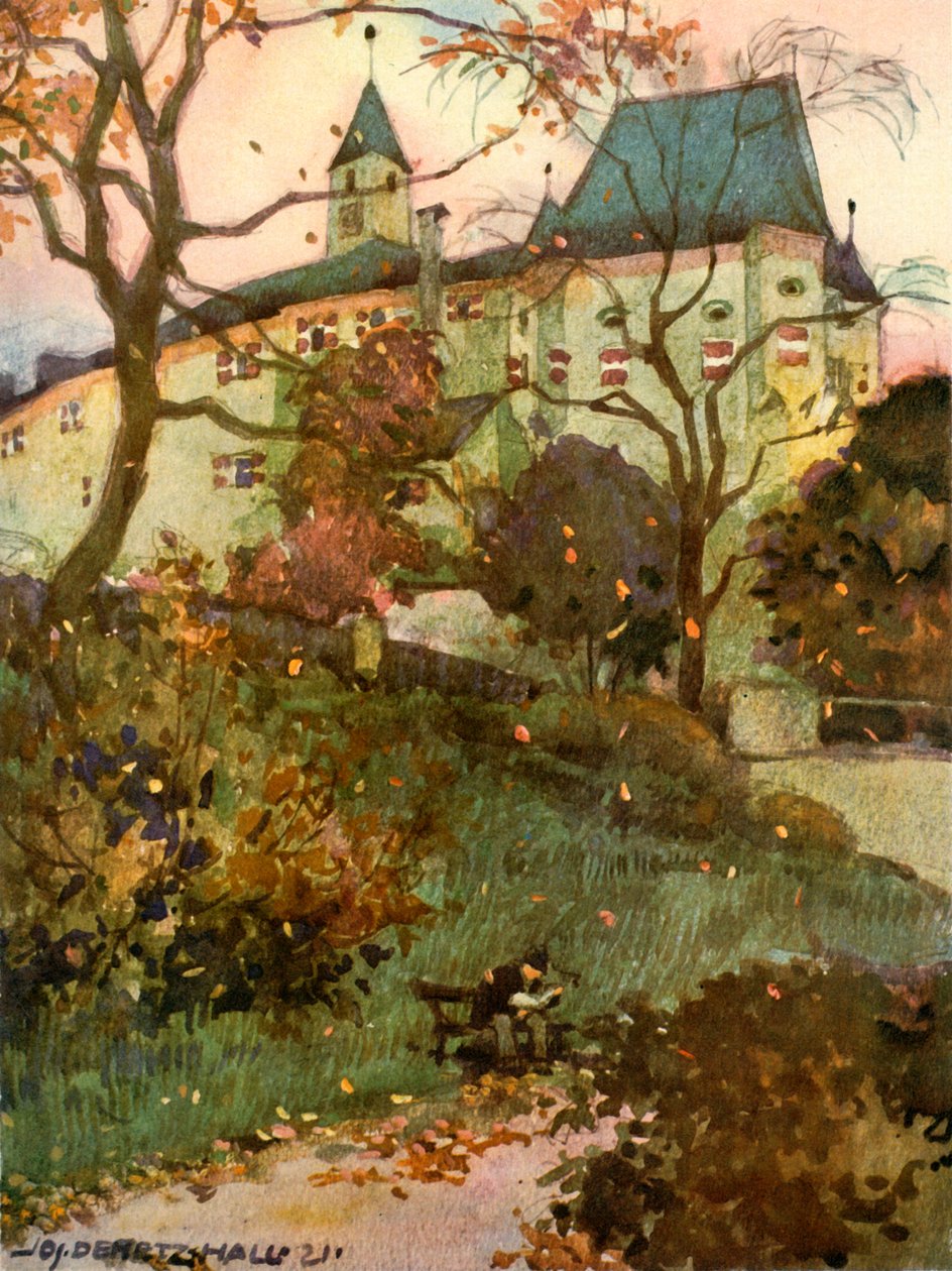 Castelo de Weyherburg, c1929. de Unbekannt