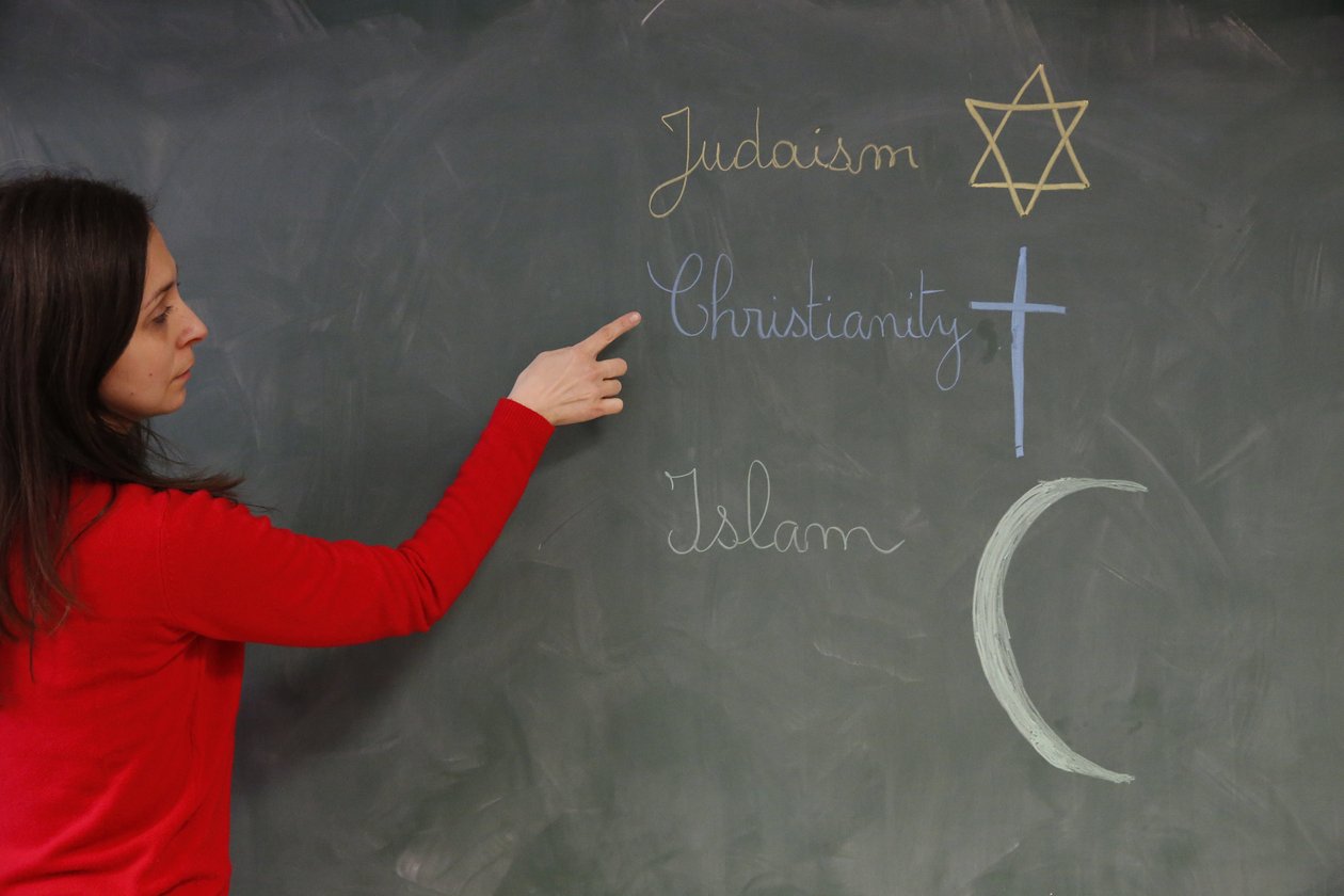 Professora de religião, Montrouge, França de Unbekannt