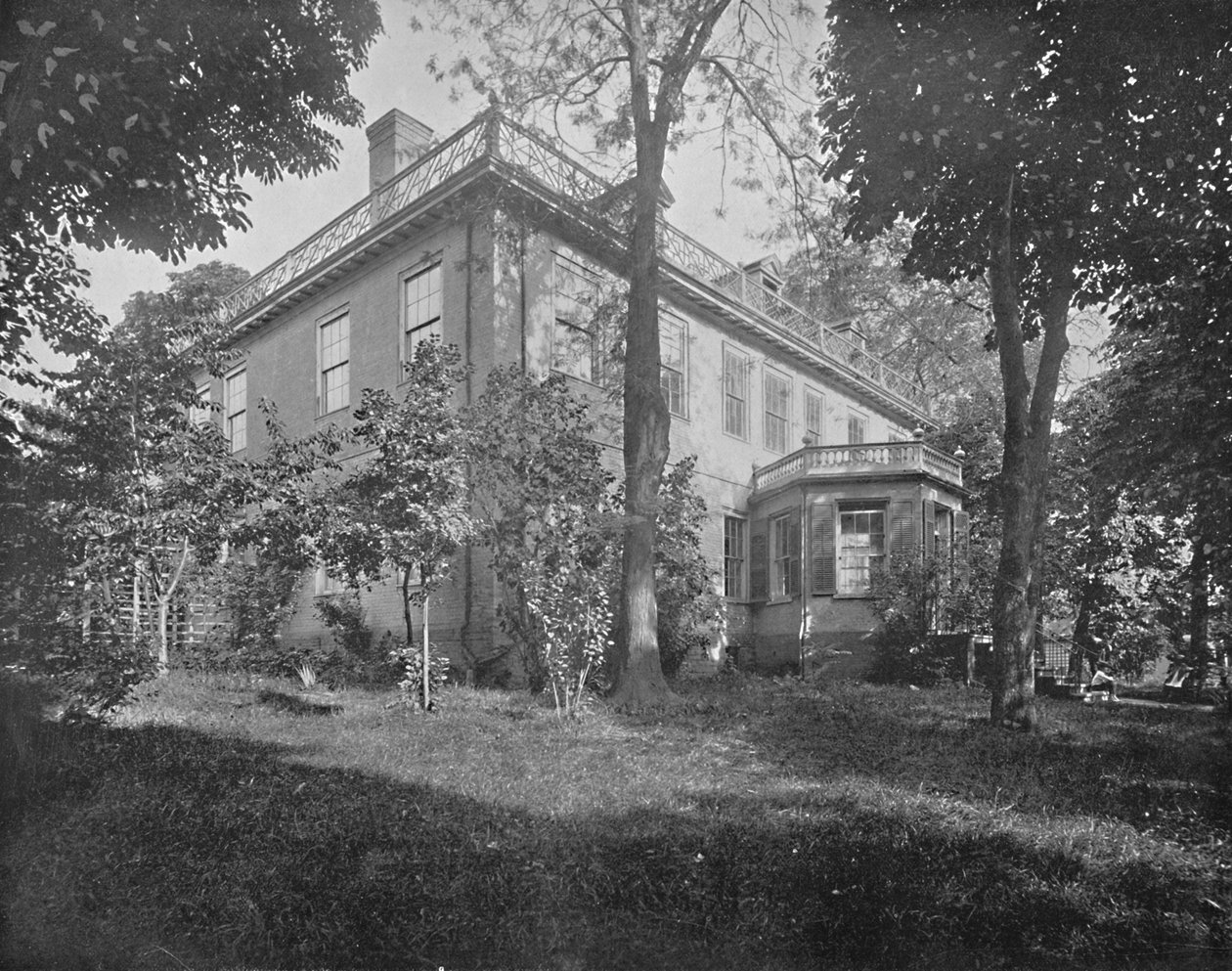 Mansão Schuyler, Albany, Nova York, c1897. de Unbekannt