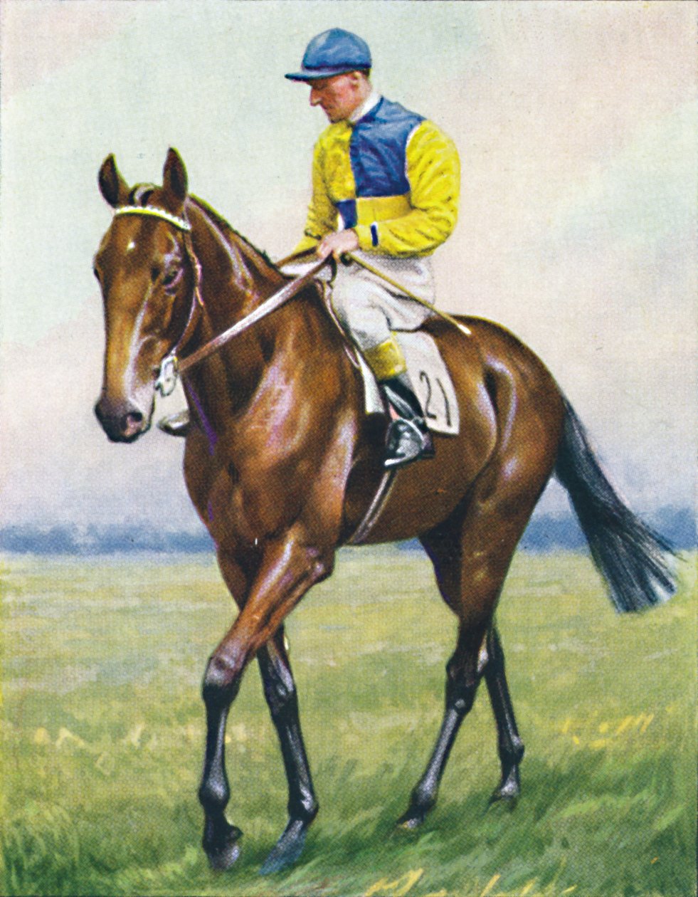 União escocesa, Jóquei: B. Carslake, 1939. de Unbekannt