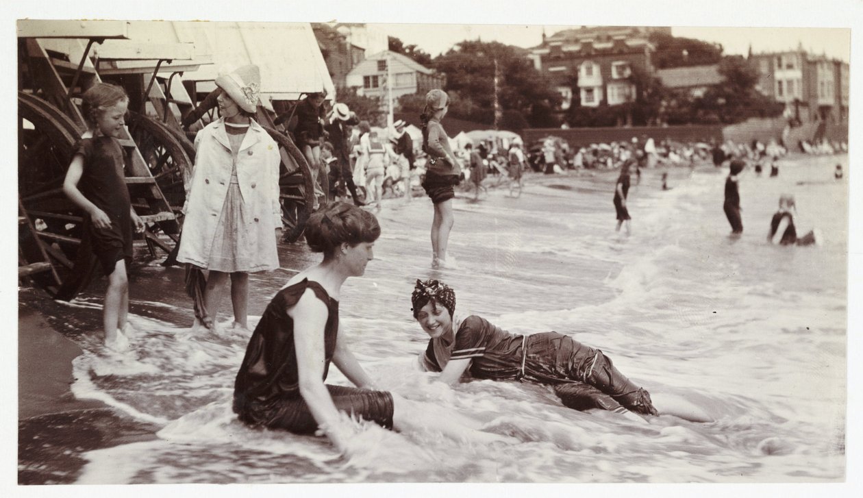 Banho de mar, Broadstairs, Kent, c 1913 de Unbekannt