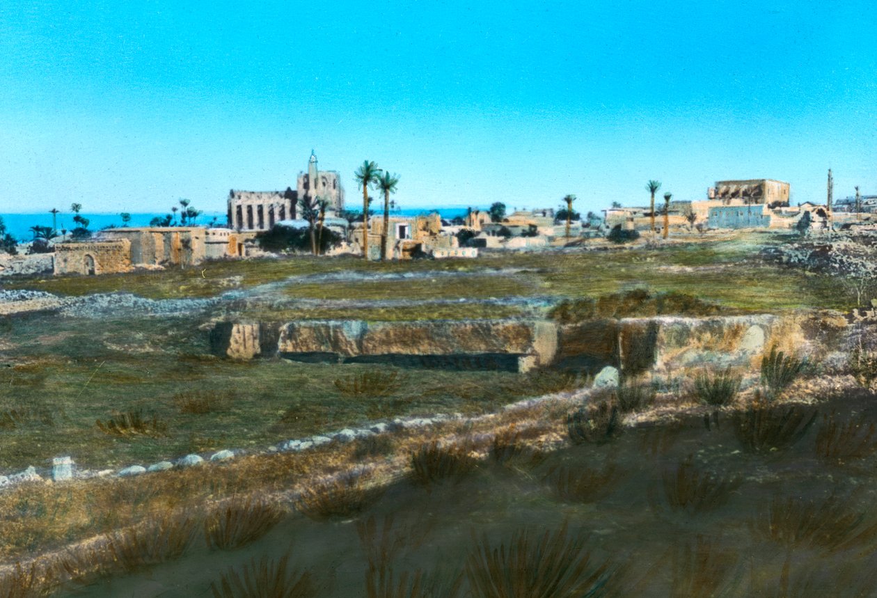 Estrada do mar para o leste, antiga Famagusta, Chipre de Unbekannt