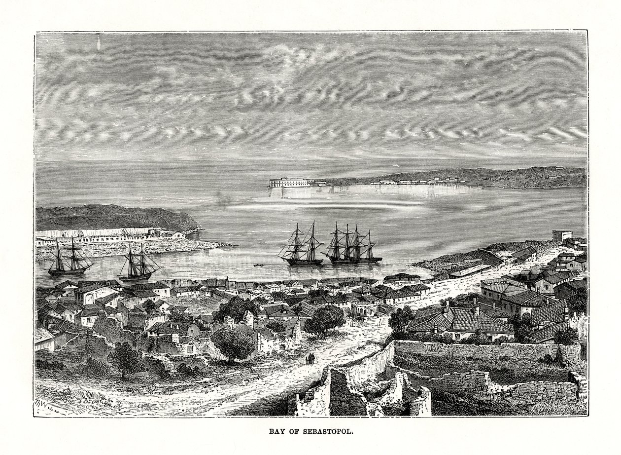 Sebastopol, Ucrânia, 1879 de Unbekannt