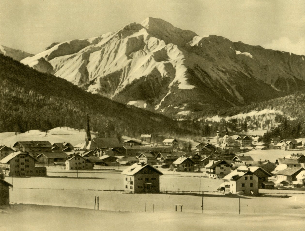 Seefeld in Tirol, Áustria, c1935. de Unbekannt